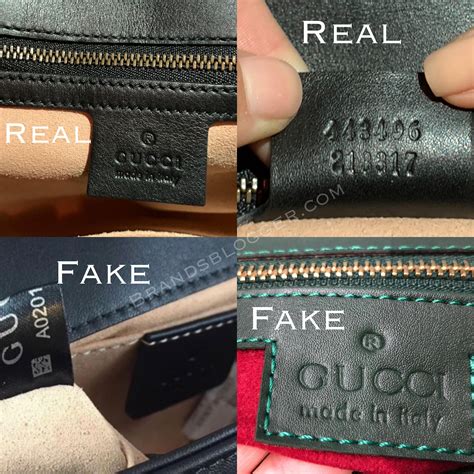 orig vs fake gucci bags|check gucci serial number.